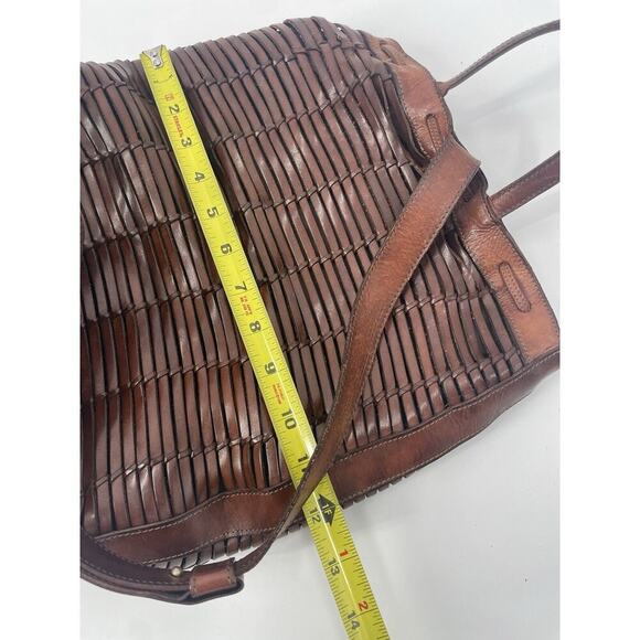 Ralph Lauren Collection Vintage Leather Bucket Bag 1997 Runway Women’s 90s Purse - Picture 13 of 15